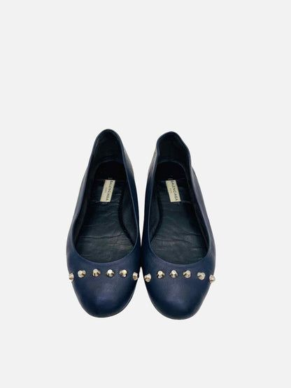 BALENCIAGA Black Ballet Flats