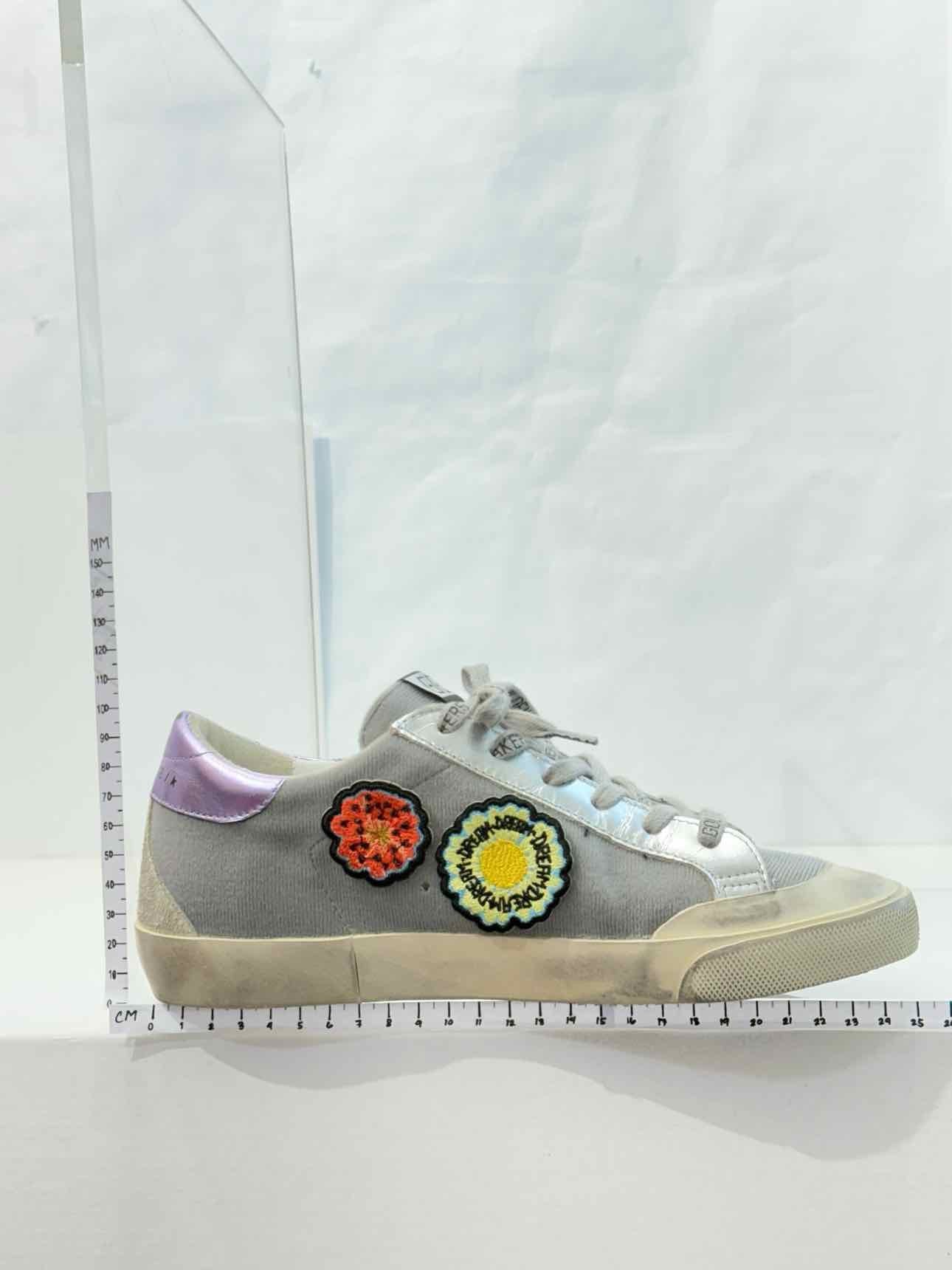 GOLDEN GOOSE Grey & White Size EU 37 Sneakers