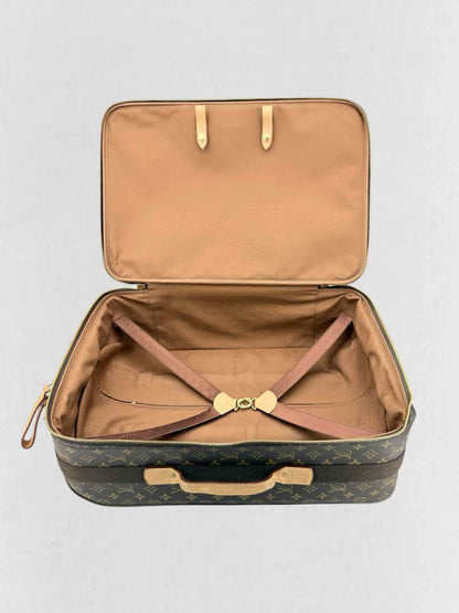 LOUIS VUITTON Pegase 55 Brown Monogram Rolling Luggage