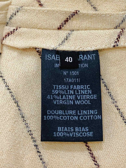 ISABEL MARANT Beige & Black Size US 6 Jacket & Skirt