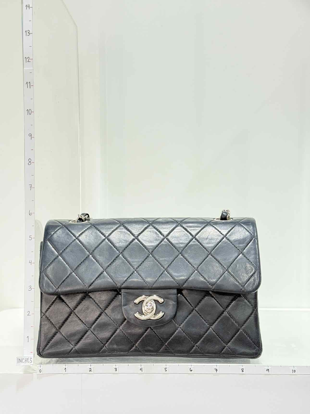 CHANEL Classic Double Flap Black Quilted Shoulder Bag