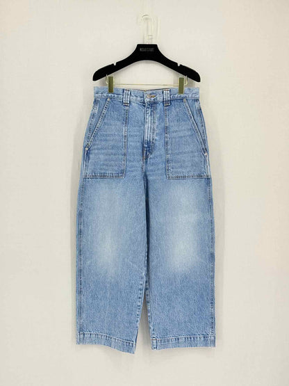 KHAITE Hewey Blue Size 30 Jeans