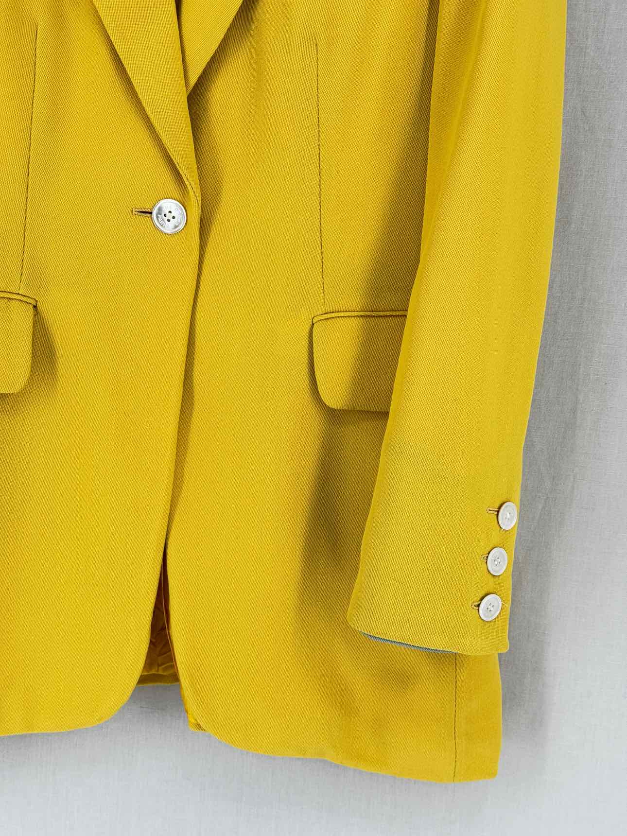 HERMES Mustard Size US 6 Jacket