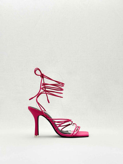 BLACK SUEDE STUDIO Lana Pink Size EU 38 Heeled Sandals