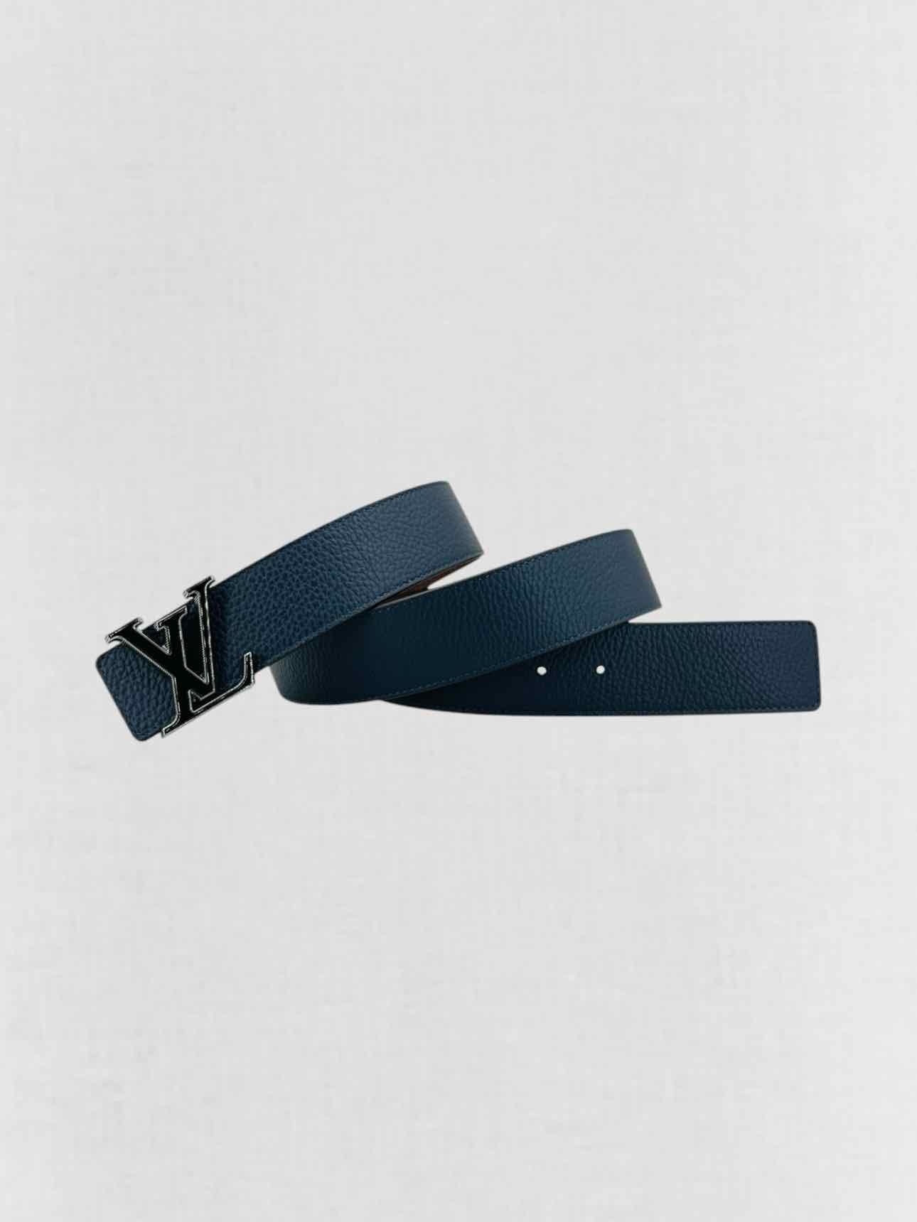 LOUIS VUITTON Black & Brown Belt