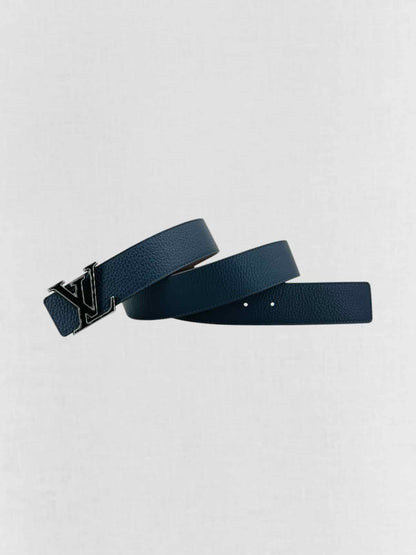 LOUIS VUITTON Black & Brown Belt