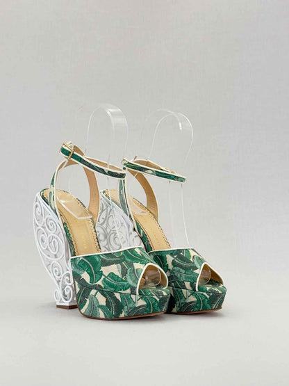 CHARLOTTE OLYMPIA Size EU 38 Heeled Sandals