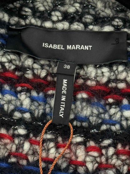 ISABEL MARANT Blue & Red Size US 2 Coat