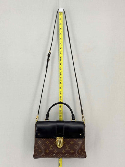 LOUIS VUITTON One Handle Brown & Black Top Handle