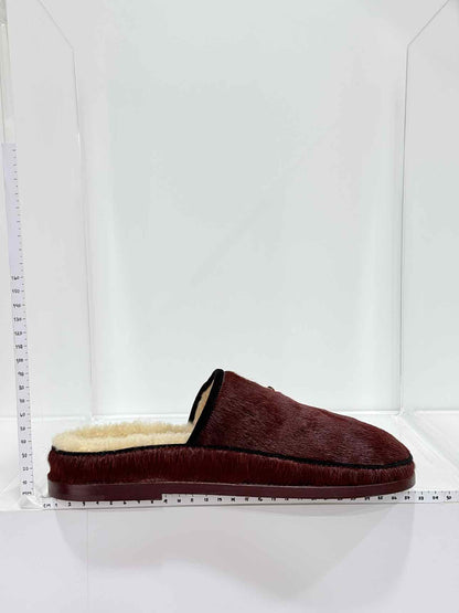 CHANEL Pre-Fall 2022 Burgundy Size EU 39 Mules