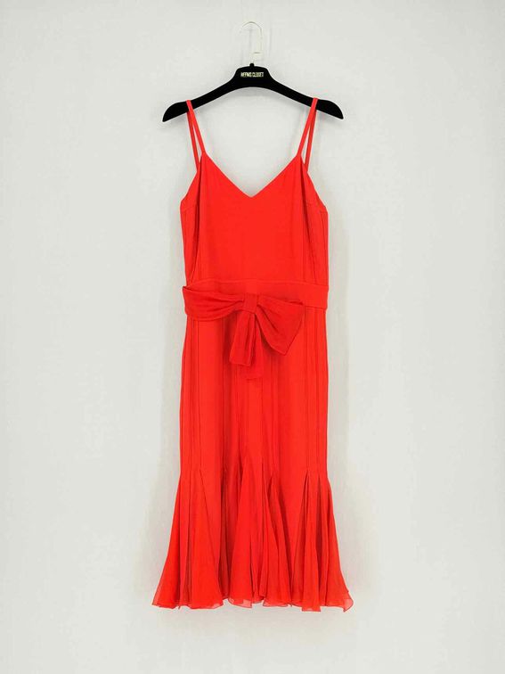 DIOR Orange Size US 8 Knee Length Dress