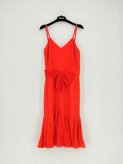 DIOR Orange Size US 8 Knee Length Dress