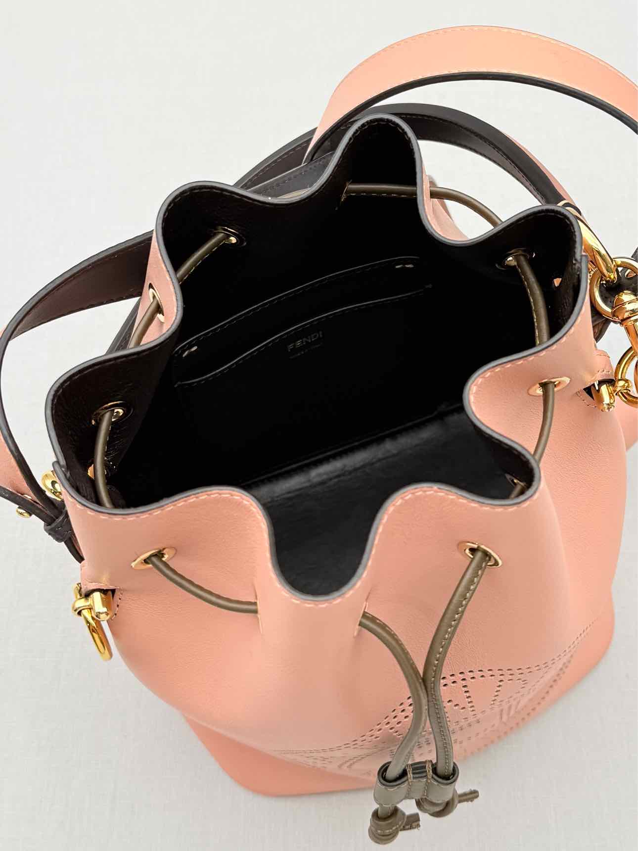 FENDI Mon Tresor Pale Pink Bucket Bag