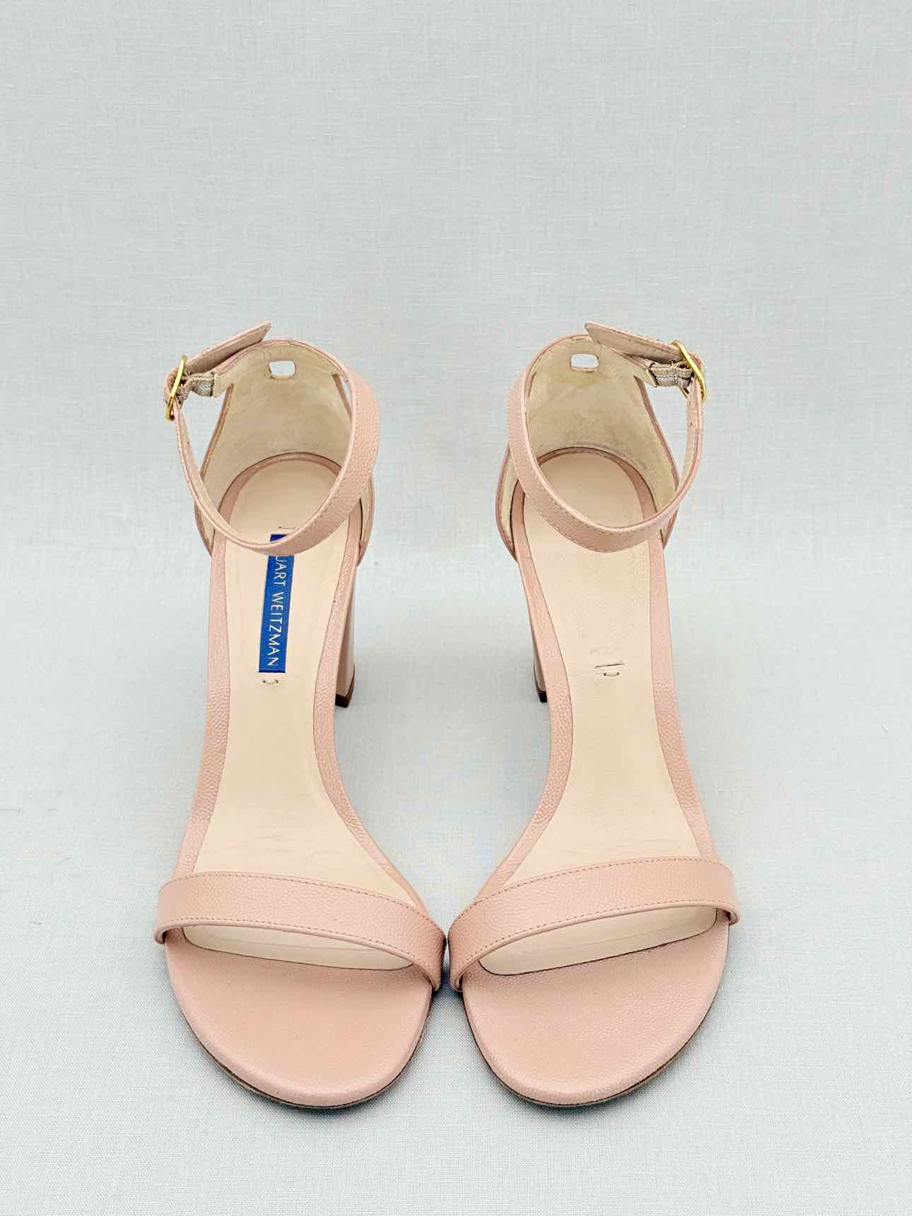 STUART WEITZMAN Ash Pink Size EU 38 Heeled Sandals