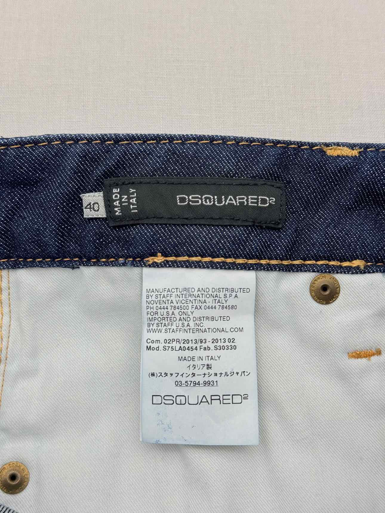 DSQUARED2 Dark Blue Size US 4 Jeans