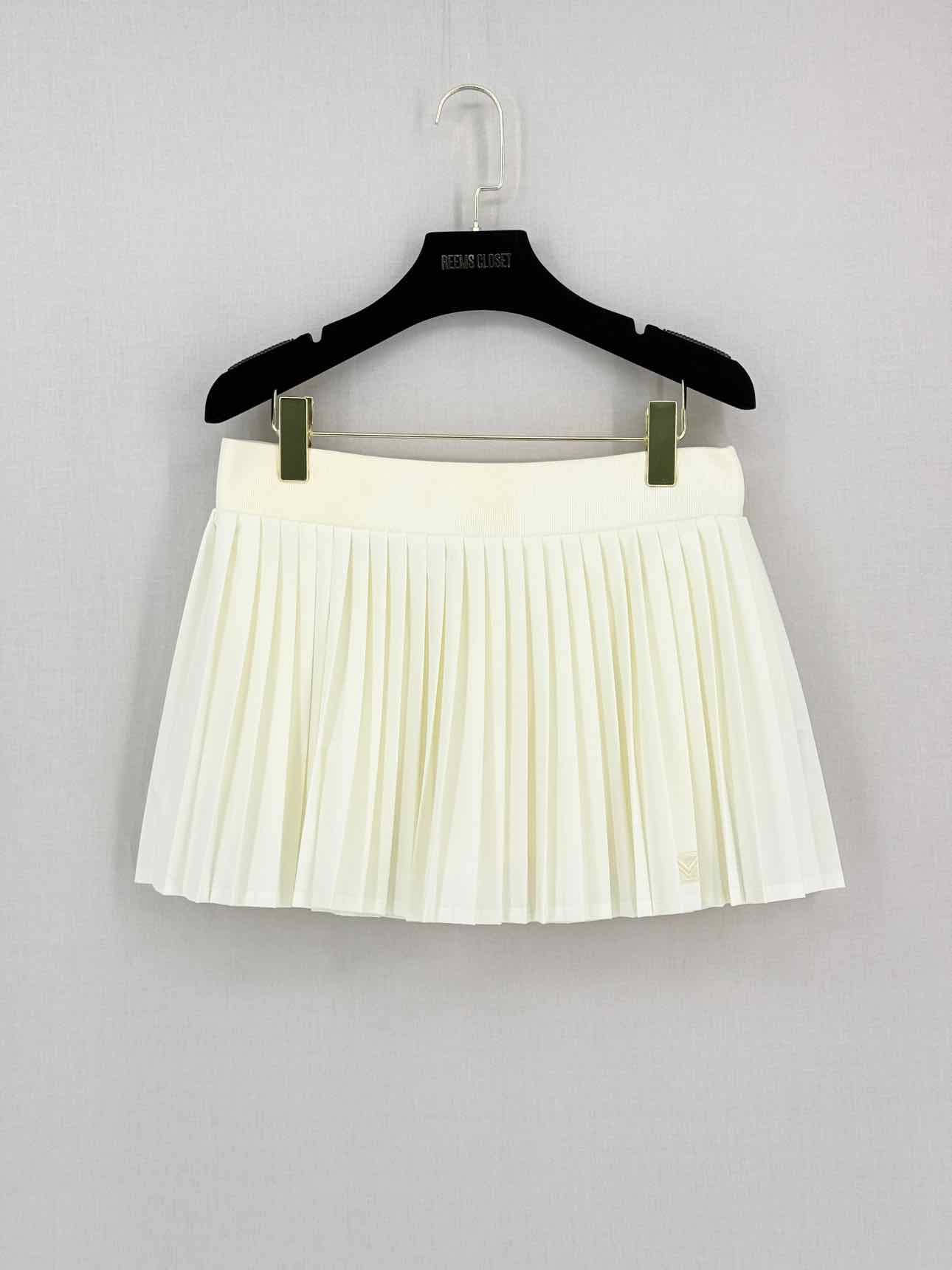 TORY BURCH Cream Size Medium Mini Skirt
