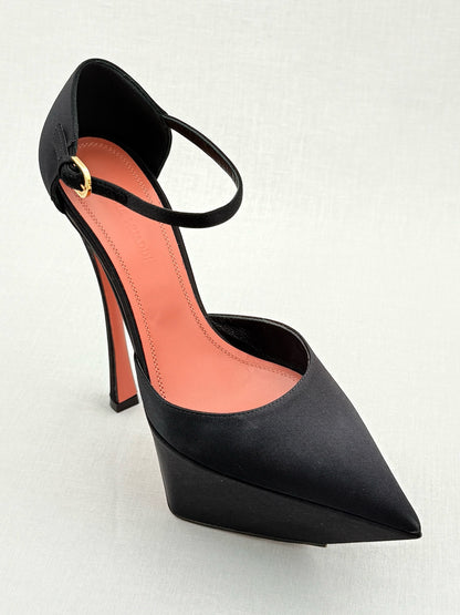 AMINA MUADDI Angelica Black Size EU 36.5 Pumps