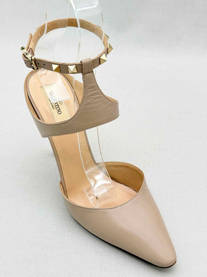 VALENTINO GARAVANI Rockstud Beige Size EU 39 Pumps