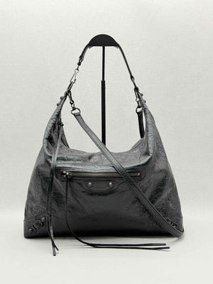 BALENCIAGA Le City Black Hobo bag