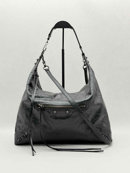 BALENCIAGA Le City Black Shoulder Bag