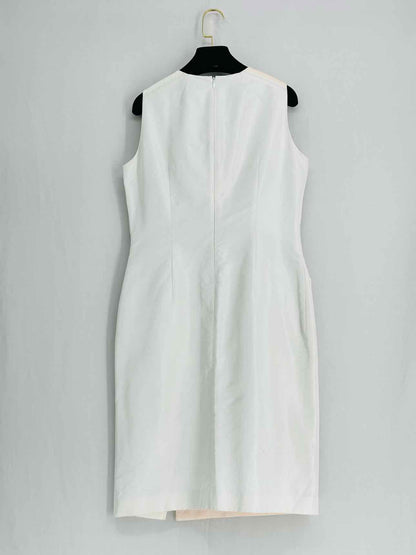 PAULE KA Pink Multicolor Size US 10 Knee Length Dress