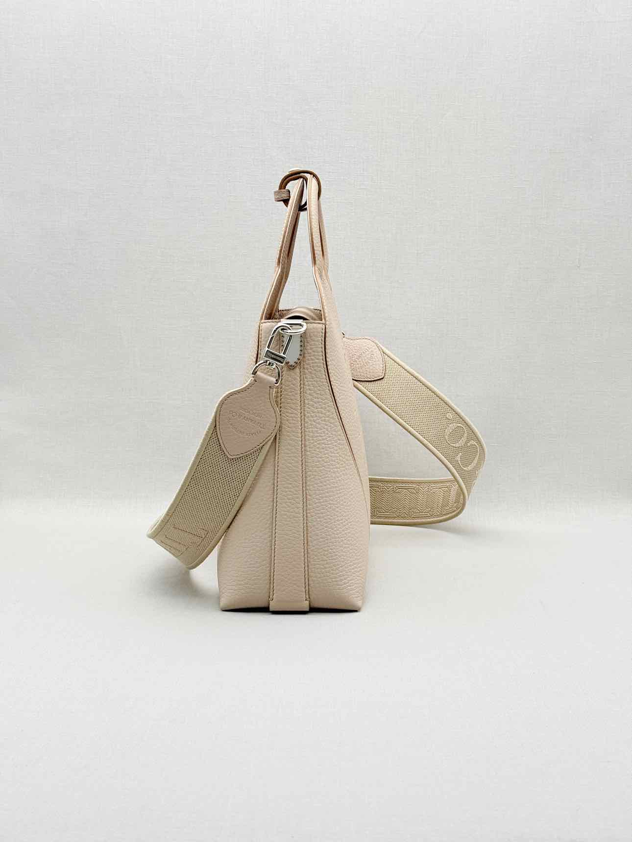 TIFFANY & CO Return To Tiffany M Beige Heart Tote Bag