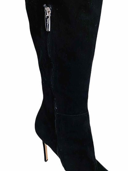 GIANVITO ROSSI Black Thigh High Boots 37