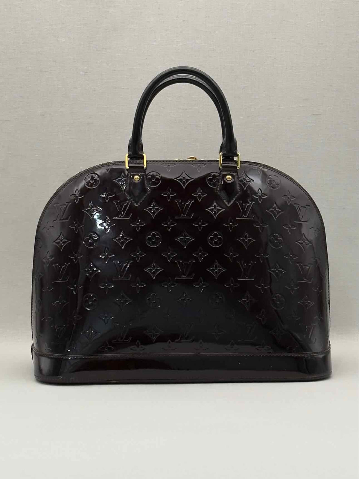 LOUIS VUITTON Alma Amarante Monogram Top Handle