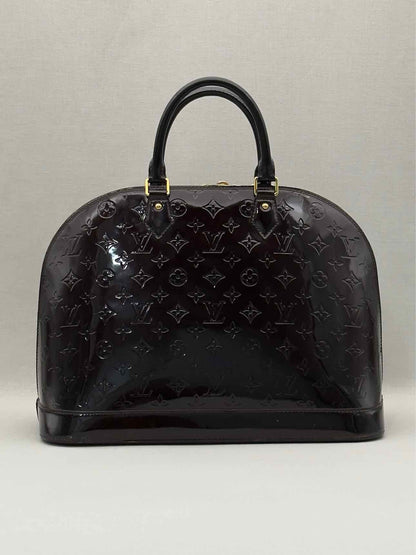 LOUIS VUITTON Alma Amarante Monogram Top Handle