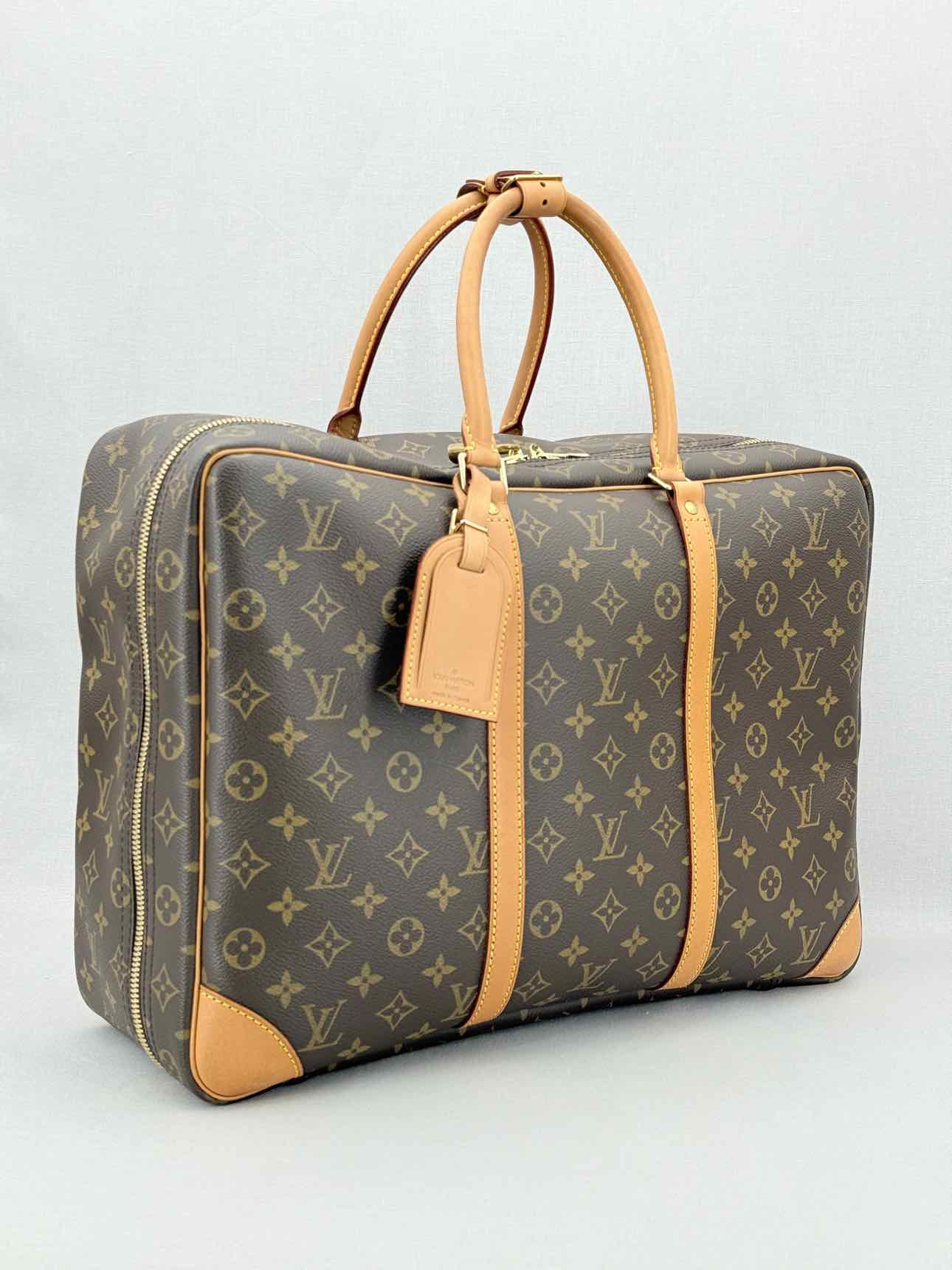 LOUIS VUITTON Sirius Brown Monogram Top Handle