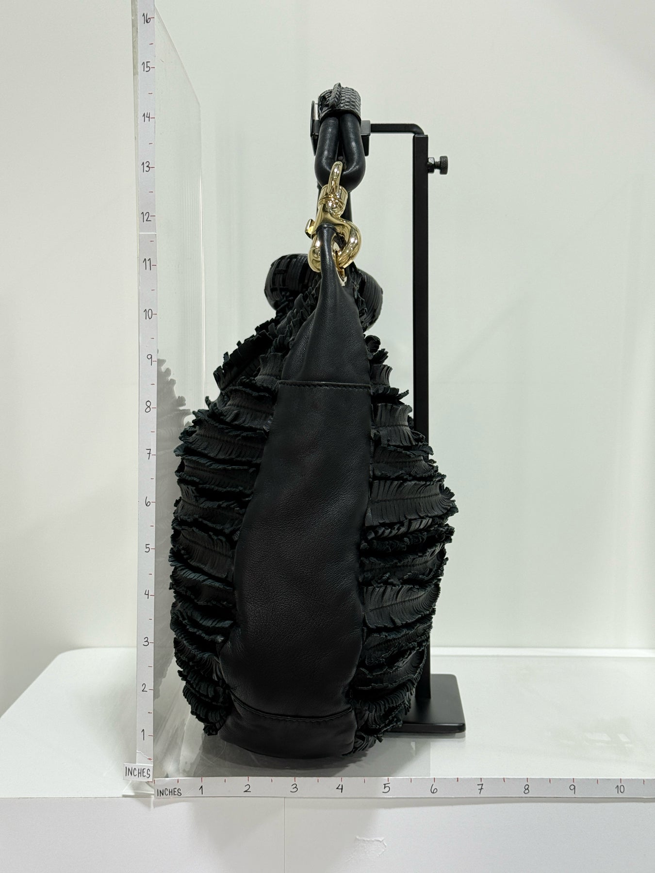 JIMMY CHOO Sky Black Hobo bag