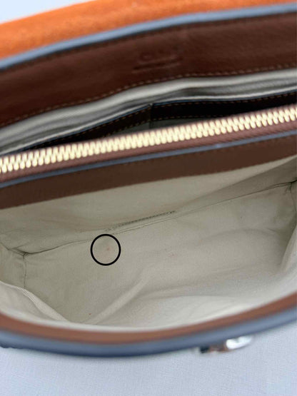 CHLOE Faye Brown Shoulder Bag