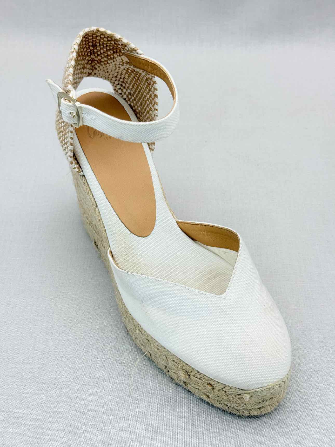 CASTANER Chiarita White Size EU 39 Wedges