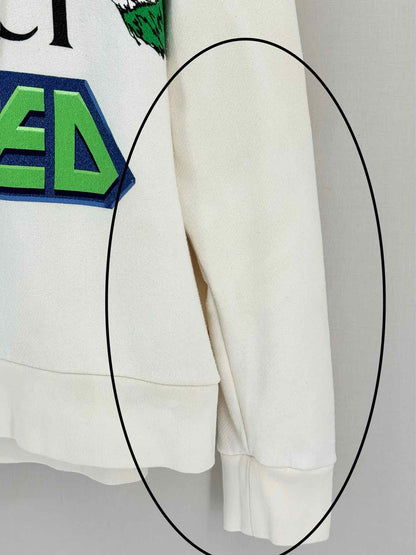 GUCCI Off-white Multicolor Size Large Hoodie