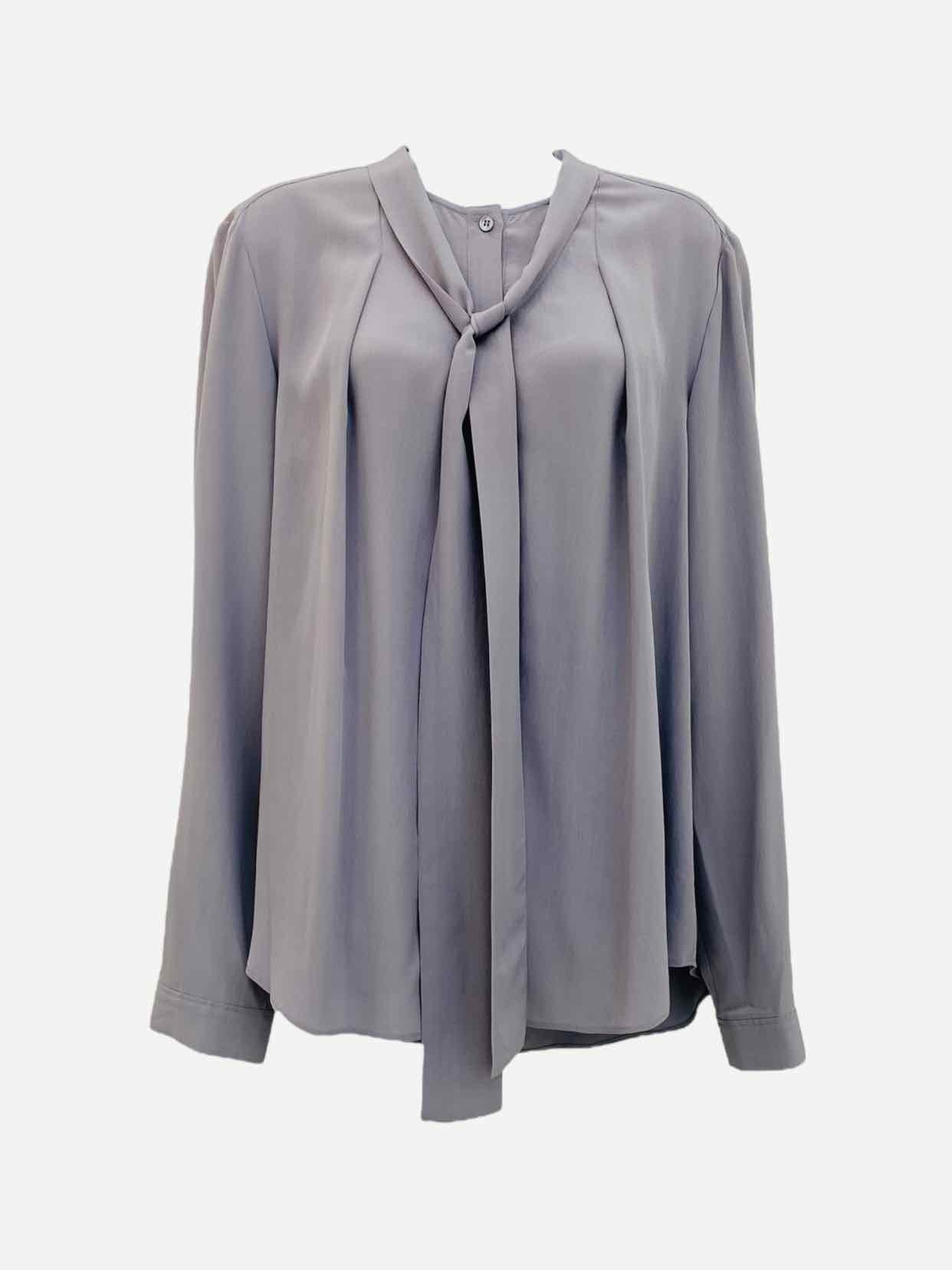 MARC BY MARC JACOBS Neck Tie Grey Blouse