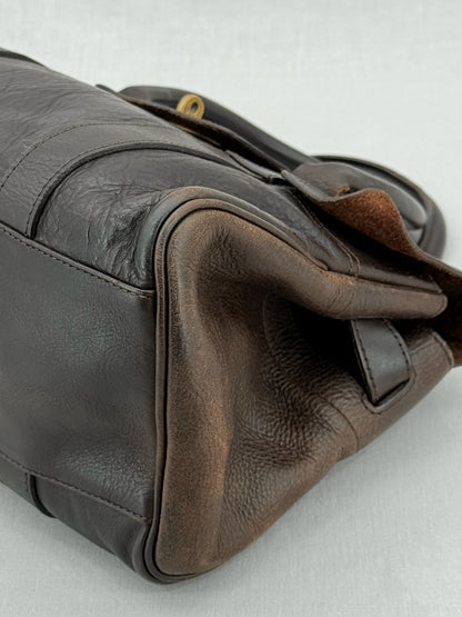 MULBERRY Bayswater Brown Satchel