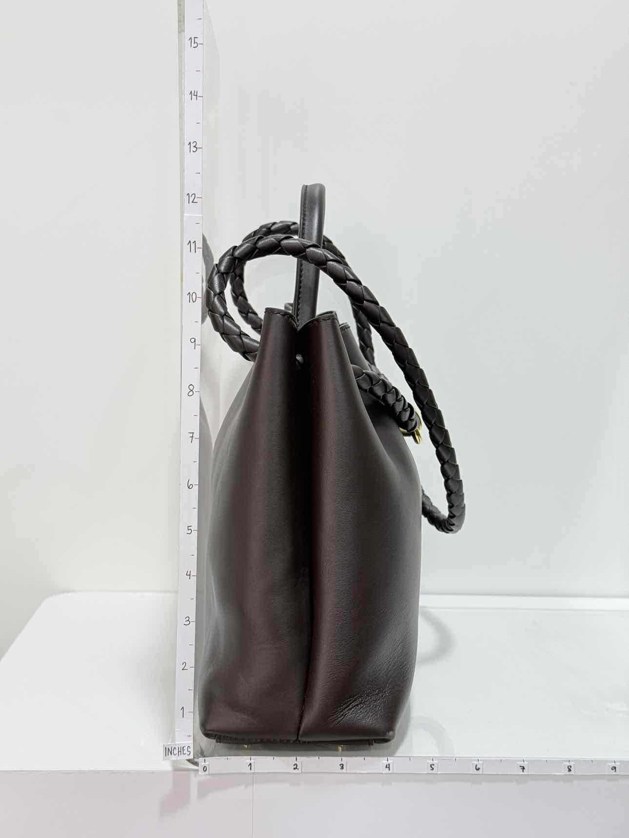 BOTTEGA VENETA Andiamo Brown Top Handle