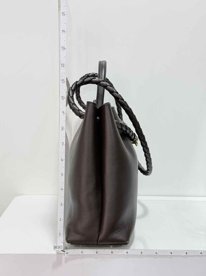 BOTTEGA VENETA Andiamo Brown Top Handle