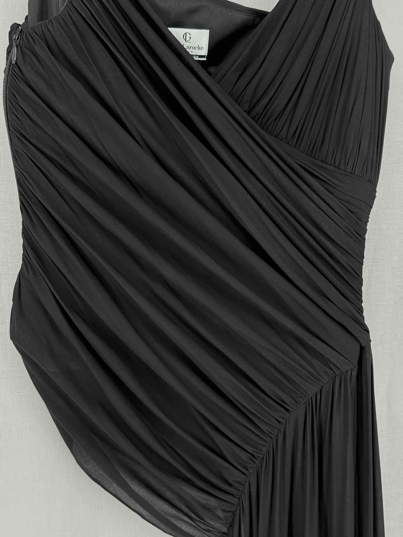 GUY LAROCHE Asymmetric Black Size US 8 Top