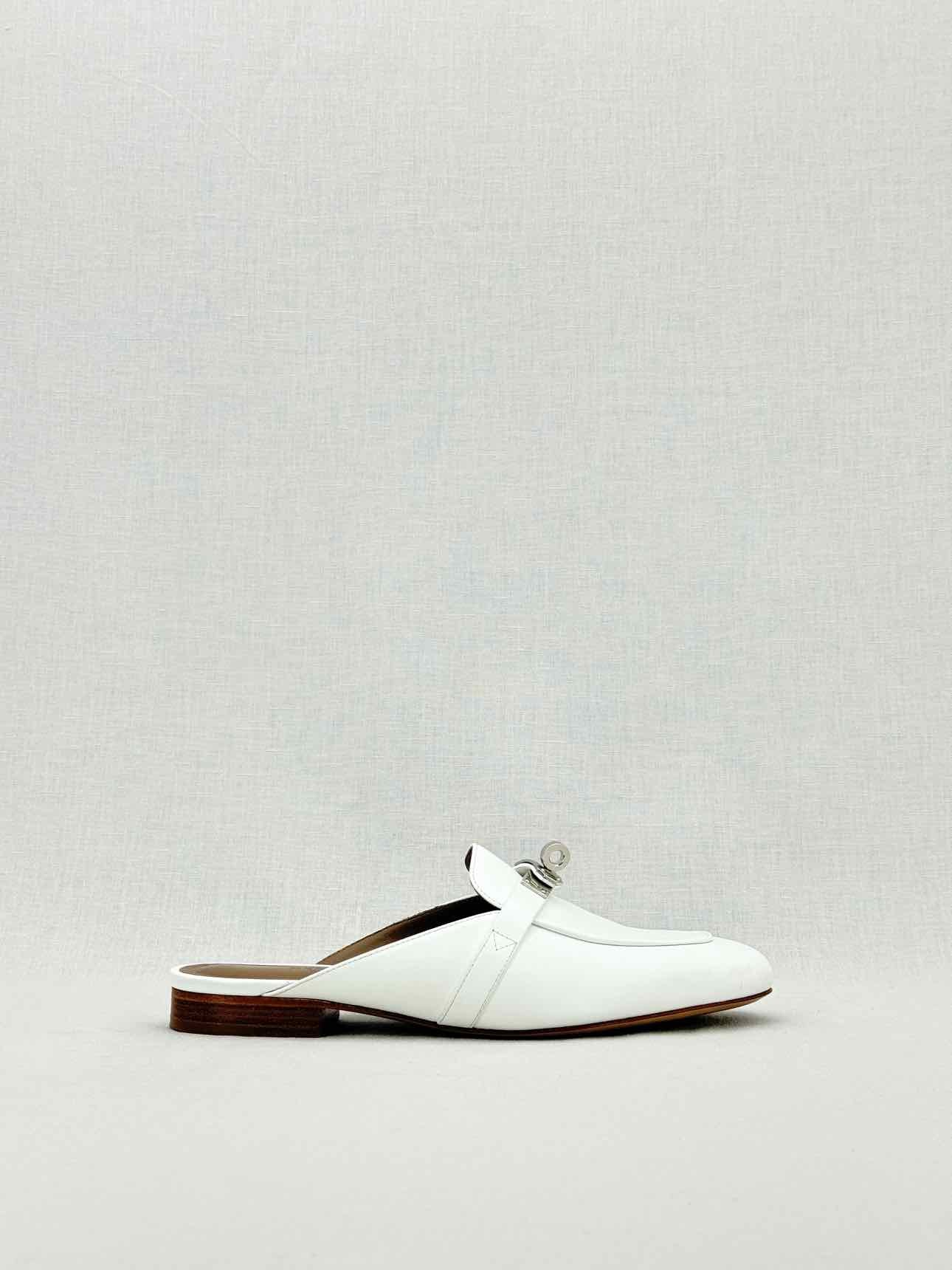 HERMES Oz White Size EU 36 Mules