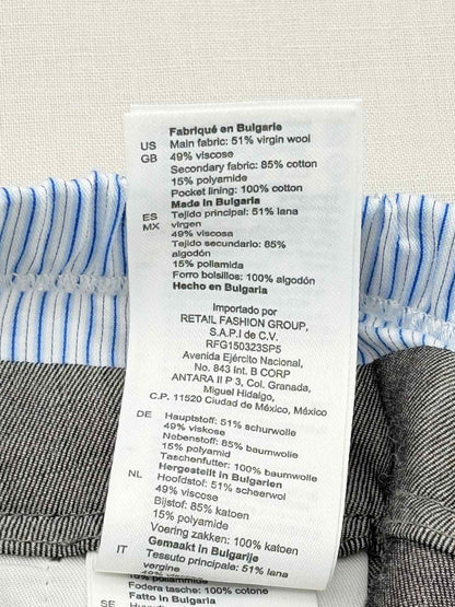 SANDRO Jaures Grey Size US 4 Shorts
