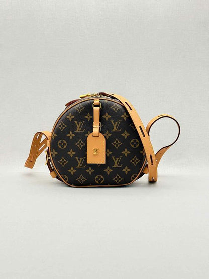 LOUIS VUITTON PETITE BOITE CHAPEAU Brown Crossbody
