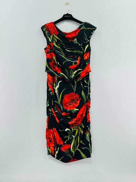 DOLCE & GABBANA Size US 12 Knee Length Dress