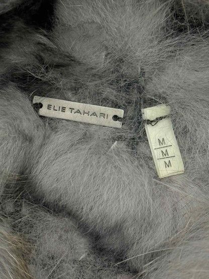 ELIE TAHARI Grey Size Medium Gilet