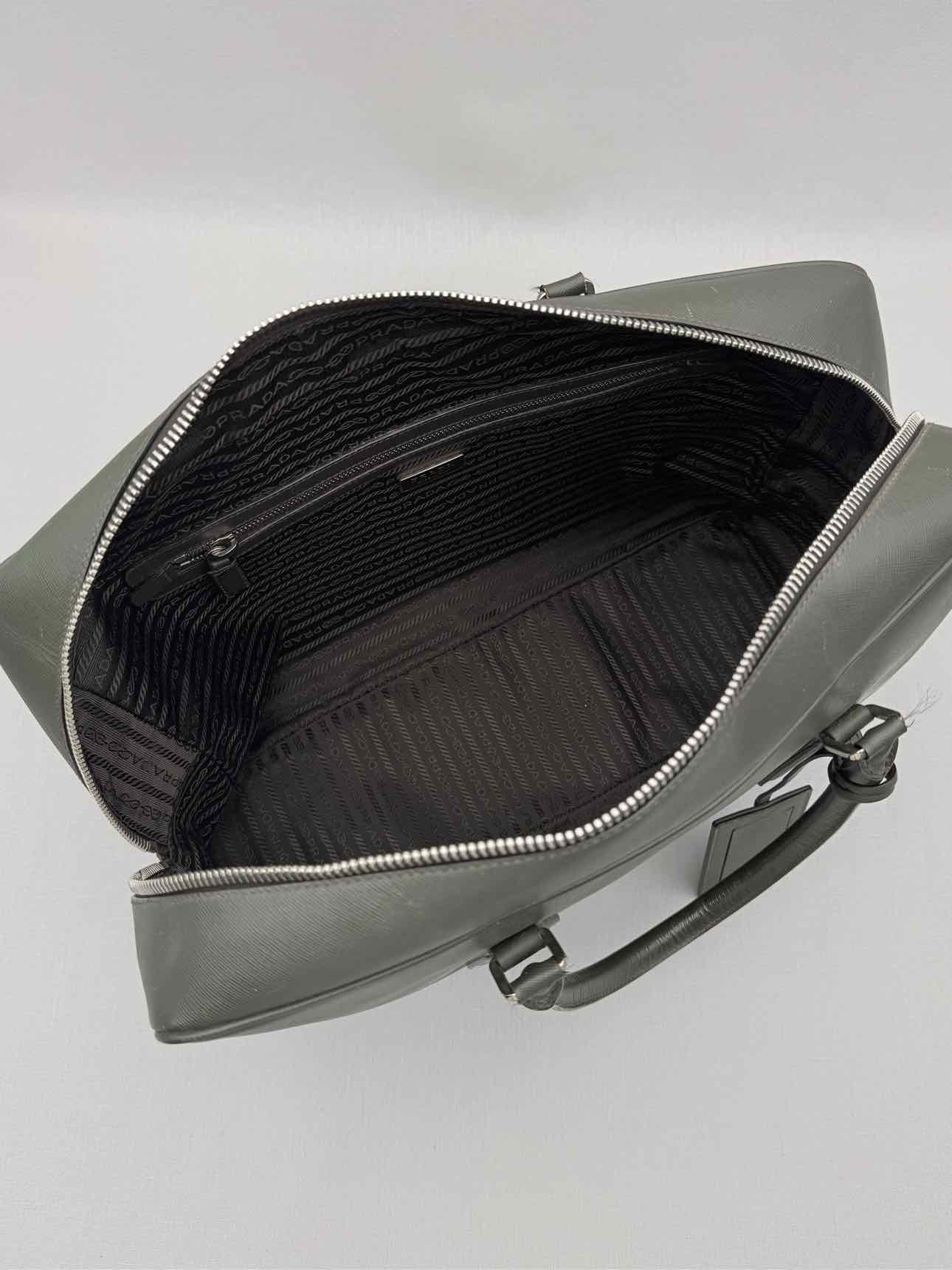 PRADA Khaki Briefcase