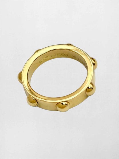 LOUIS VUITTON Petit Bourg Empreinte Ring