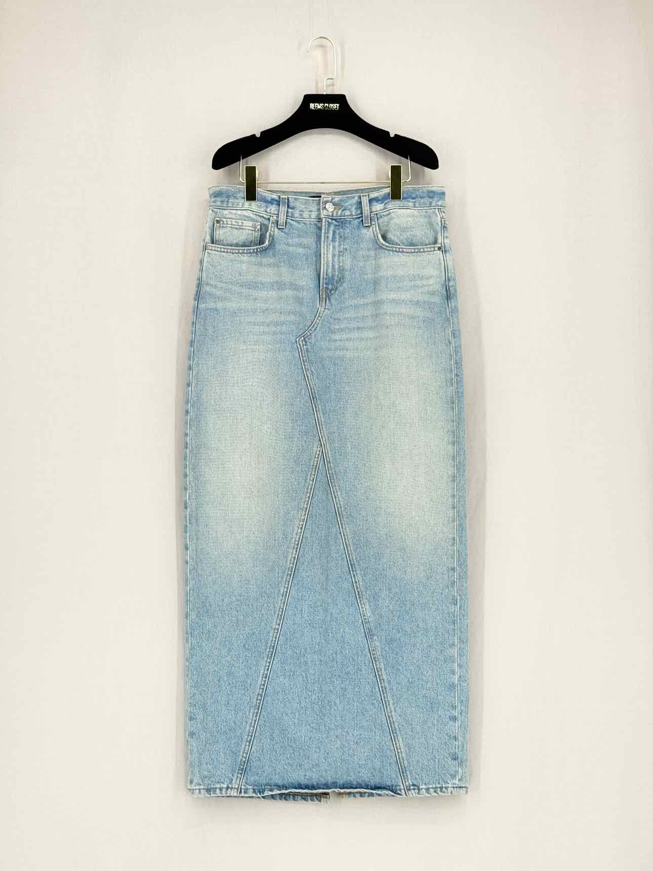EB DENIM Blue Washed Size Small Long Skirt