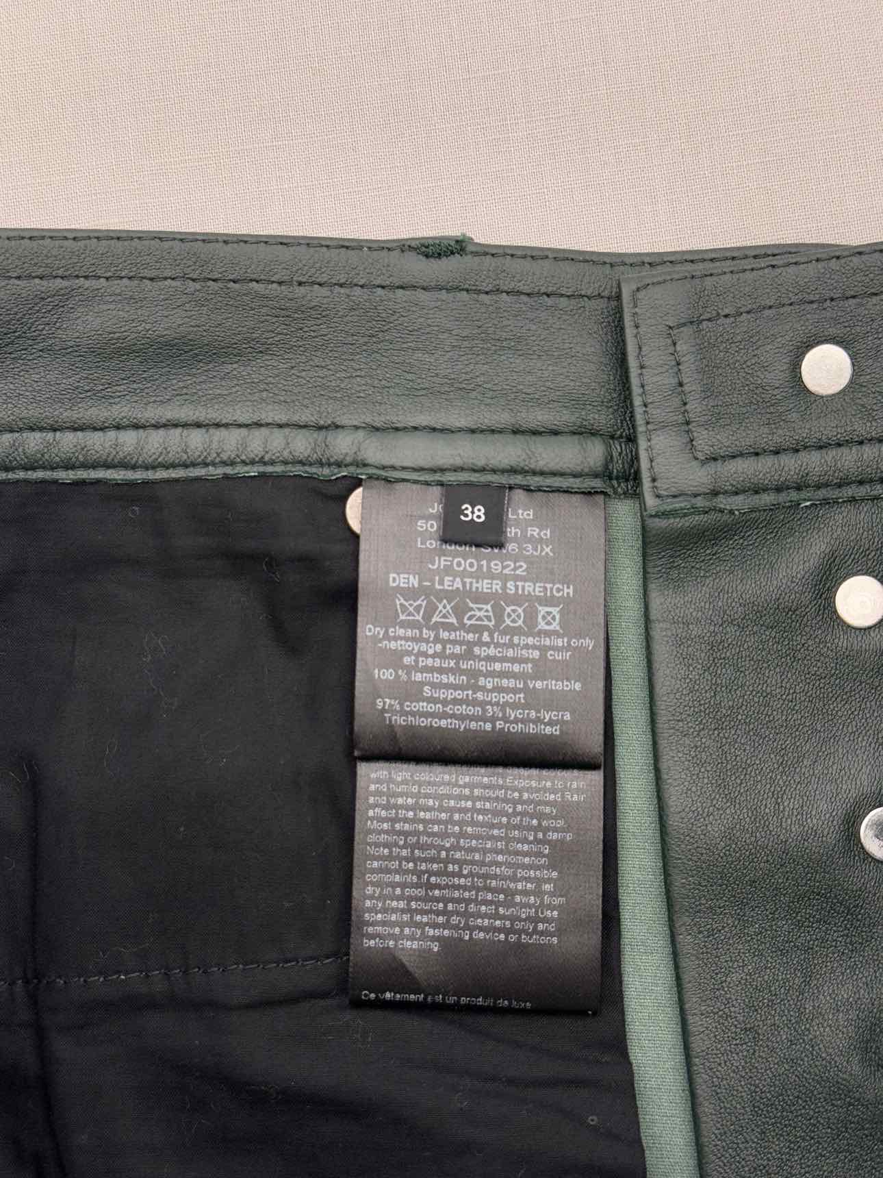 JOSEPH Green Size US 2 Pants