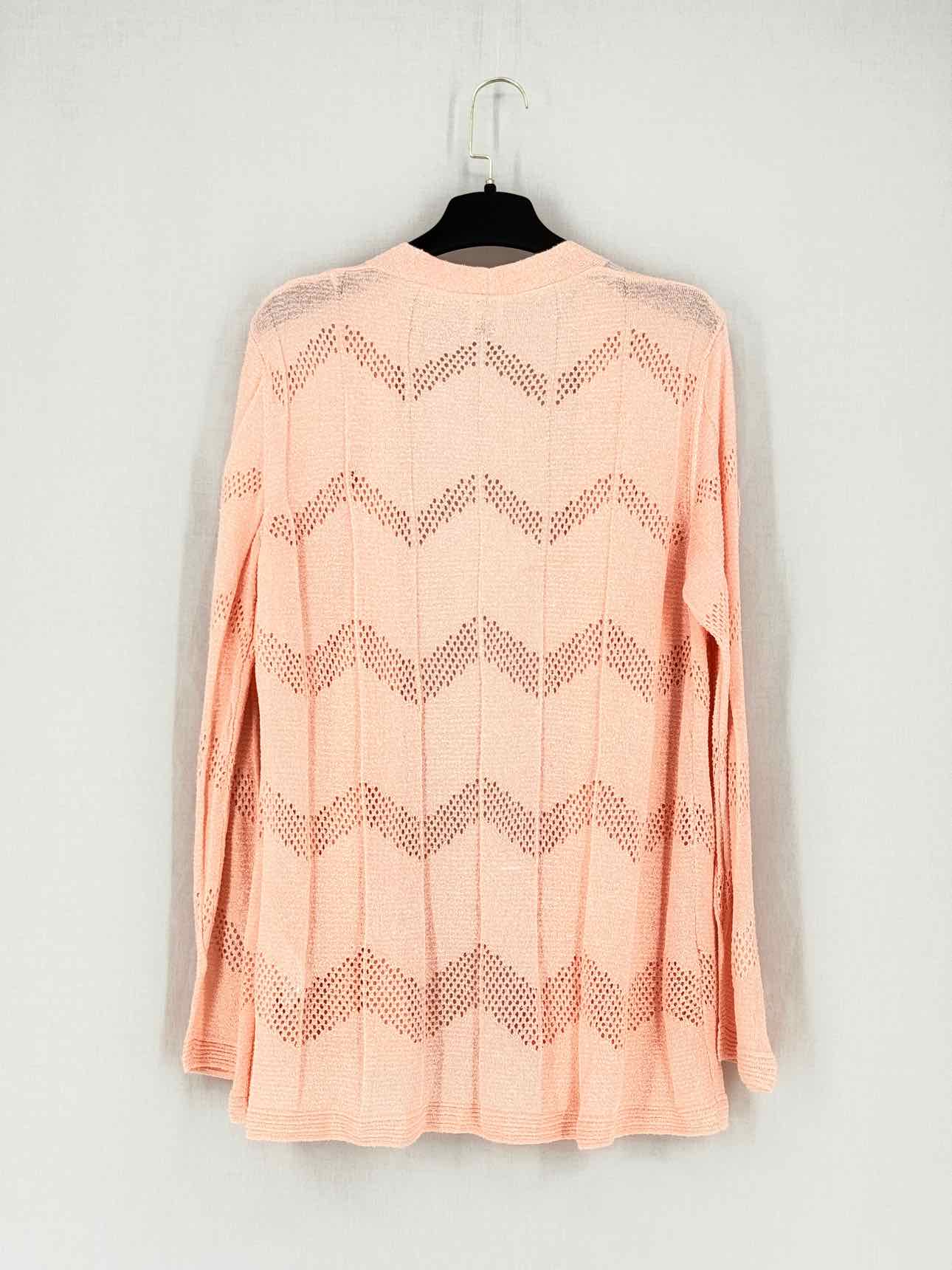 M MISSONI Peach Wavy Size US 8 2 PC Top
