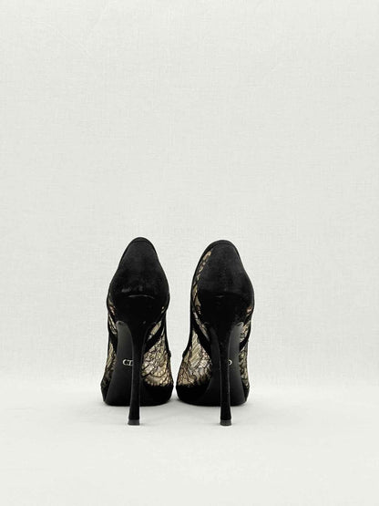 CHRISTIAN DIOR Black Size EU 37.5 Pumps